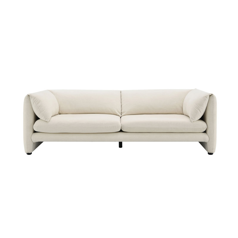 Jaeda Beige Boucle Sofa