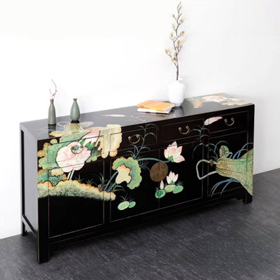 Creative Painted TV Stand