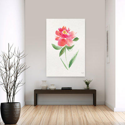 Art contemporain de jardin rose II
