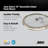 Dreden Acrylic LED Flush Mount-431268380