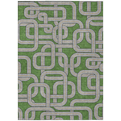 Machine Washable Indoor/Outdoor Chantille ACN2764 Kids Rug