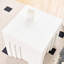 Table d'appoint carrée 15,51 po Modern White Modern-2010017255