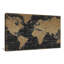 «Mappemonde Borderless Black Gold» par Pela Studio - impression-64742512-64742513