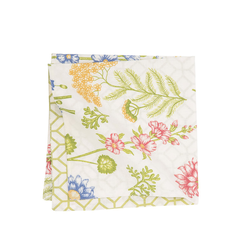 Serviette en coton Gettys Jeanette