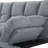 Multifuctional Sofa Bed, Foldable 2-Seater Sofa, Corduroy Fabric, Suitable For Living Rooms & Apartments (Light Gray)-1500987320