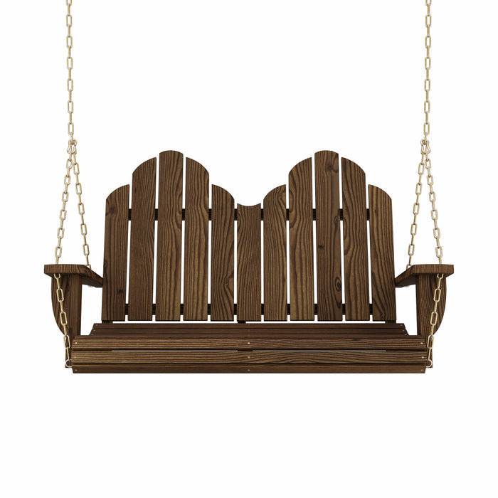 Balancelle Adirondack Amish Casual, Teinture noyer foncé