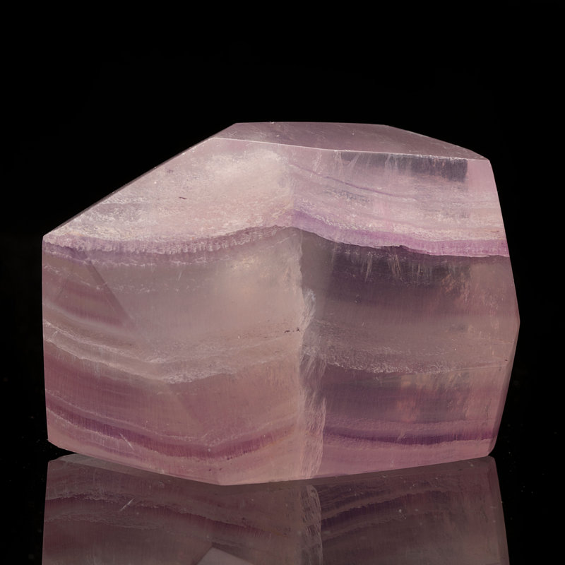 Pink Polished Fluorite