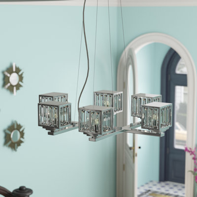 Lustre 6 lumières Hashir