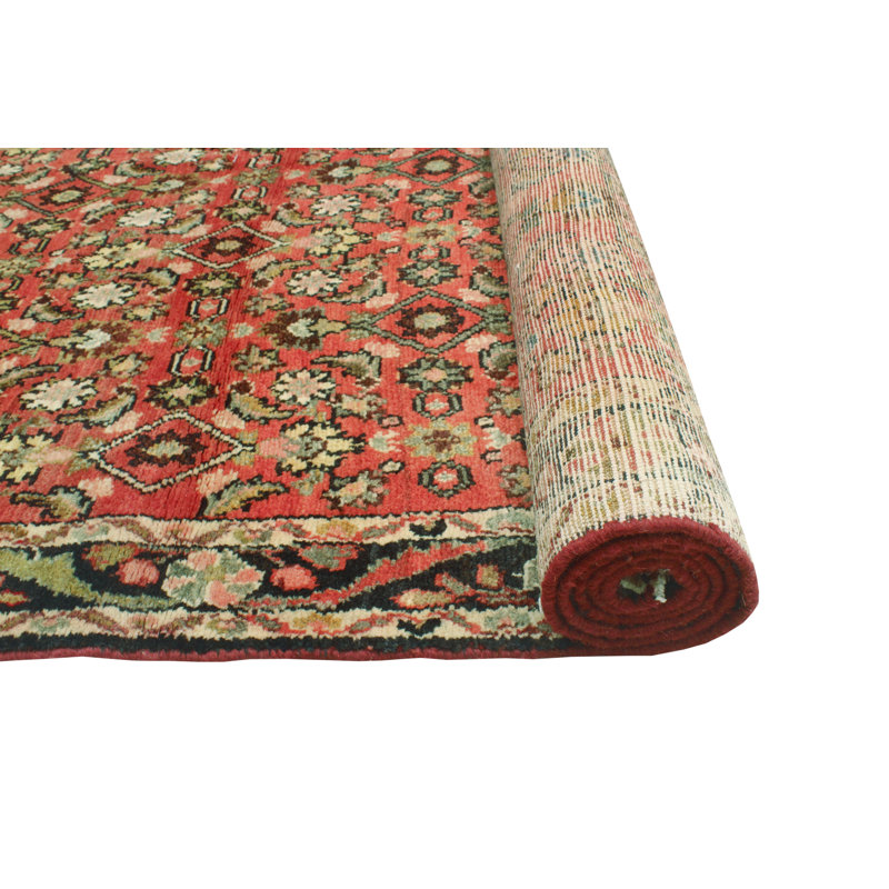 Khusbu Distressed Asucena Rust Runner