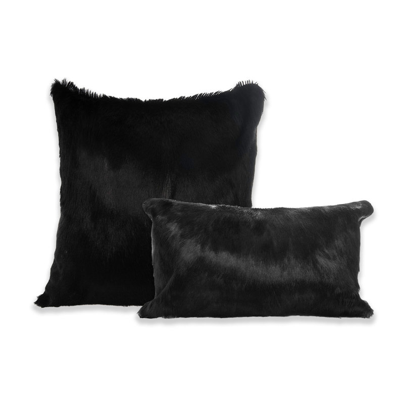 Springbok Accent Pillow by Outpost Original, Black, 17" x 17"