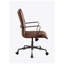Fauteuil de conférence en cuir véritable Springtown