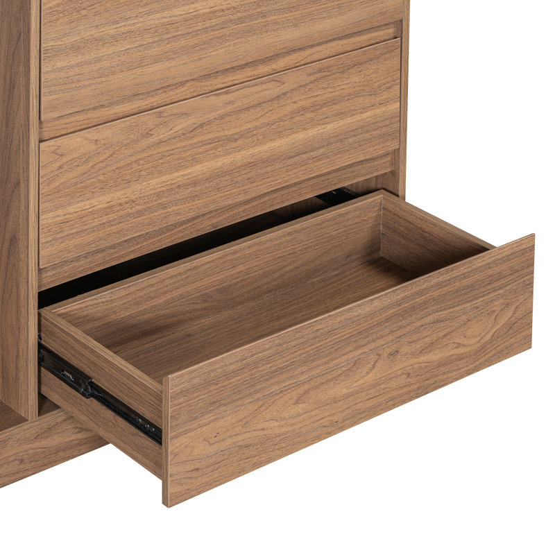 Versatile Wardrobe With Ample Storage And Stylish Design For Organized Living Spaces, Espresso