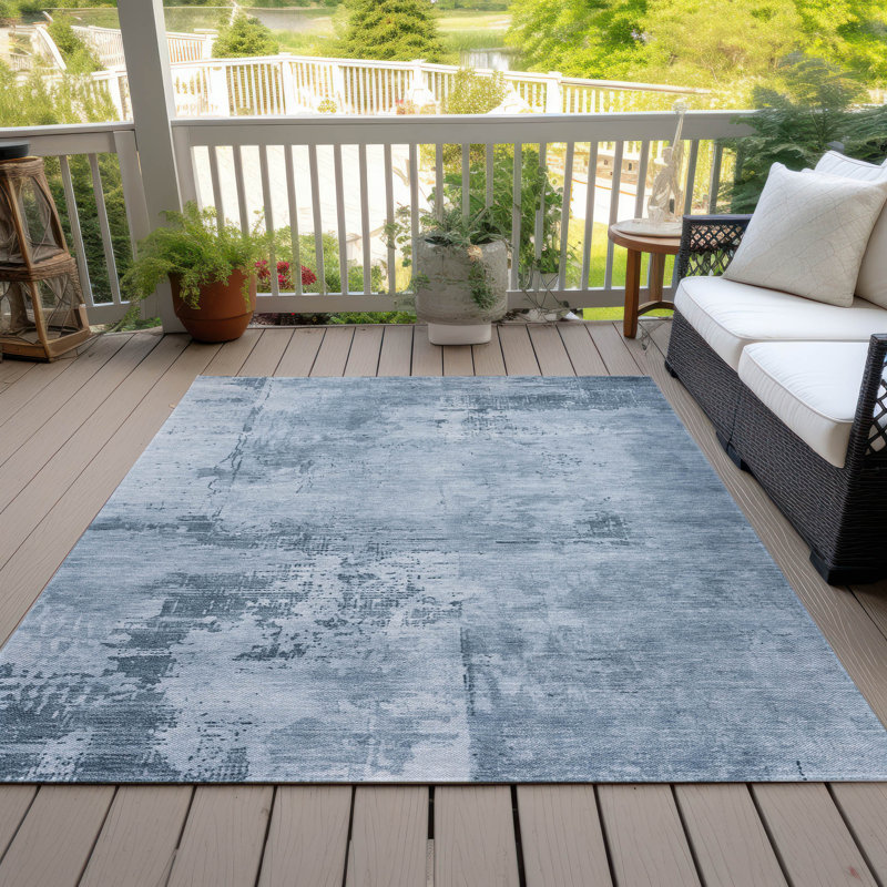  Machine Washable Indoor/Outdoor Chayden ACN1062 Rug, Rectangle 10' x 14'