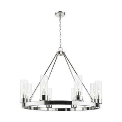 Jaiwan - Lustre 6 lumières avec abat-jour