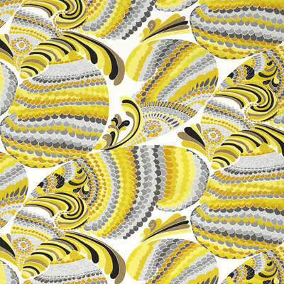 Tissu intérieur / extérieur imprimé Schumacher x Trina Turk Pisces