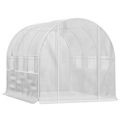 Serre de tunnel de 10 pi x 7 pi x 7 pi Outsunny