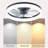 Ceiling Fan with Lights Dimmable LED