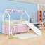 Lit mezzanine simple avec glissoire et échelle-653257689