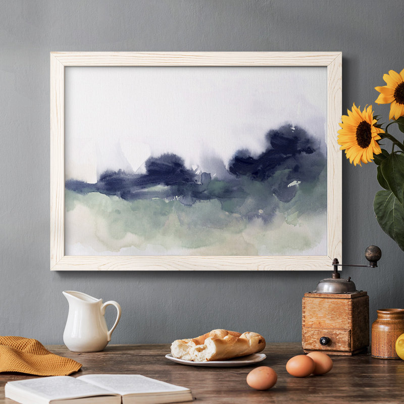 Lake Fog II, reproduction d'art sur toile, Blanc, H 22 po x l 32 po