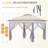 Easy Setup Steel Pop-up Canopy With Netting For Outdoor Parties, Garden Shade, And Patio Relaxation