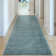 Myshaggy Collection Rugs Solid Design in Duck egg blue