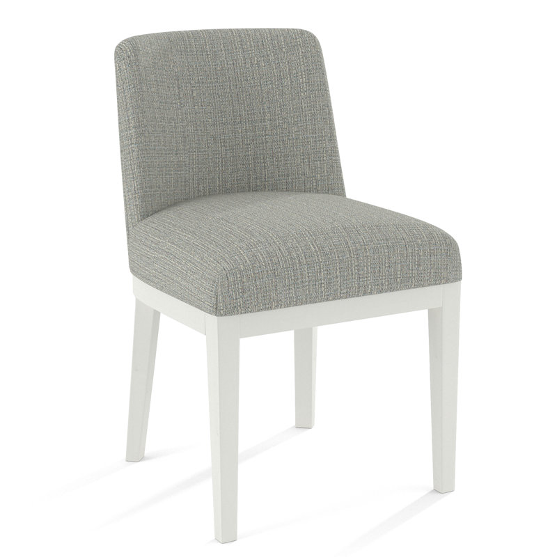 Upholstered Dining Chair, Applause Bravo, White