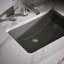 Ladena® Finish Vitreous China Rectangular Undermount Bathroom Sink with Overflow-499231393