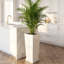 2 pots de fleurs hauts - pots de fleurs d'intérieur et d'extérieur pour grandes plantes (4 pièces)-1477933550