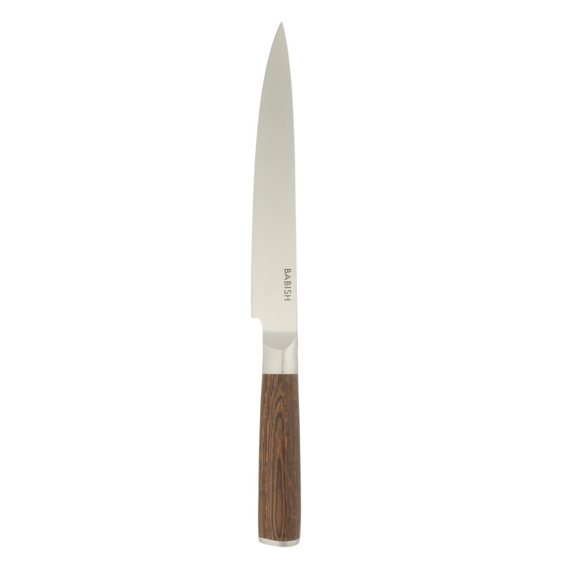 Babish 8'' Carving Knife, Dark Brown