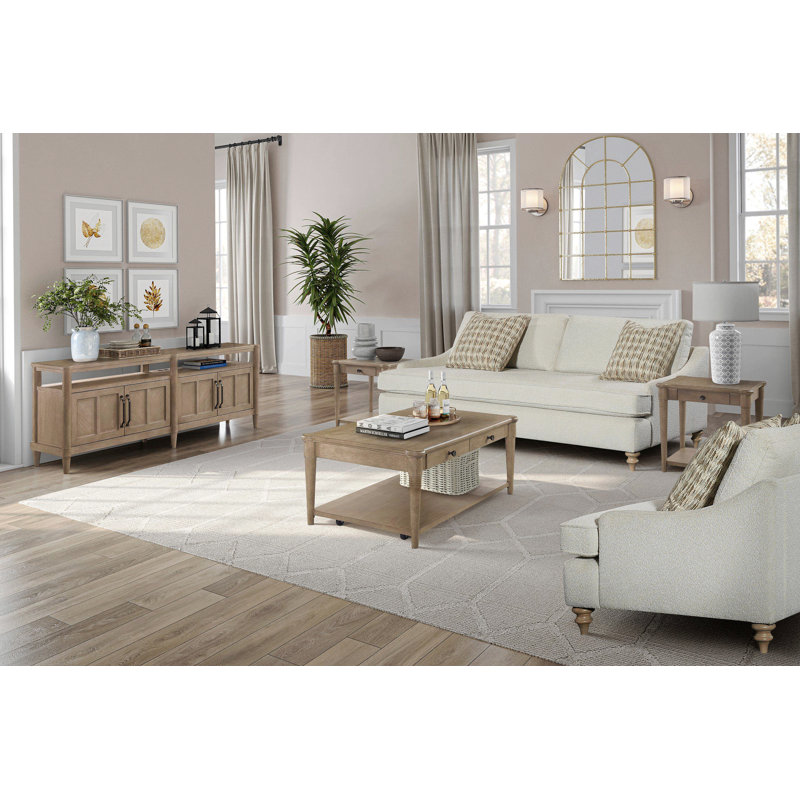 Sofa Single Reverable Cushion With 2 Pillows