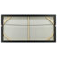 Peinture sur toile, cadre flottant