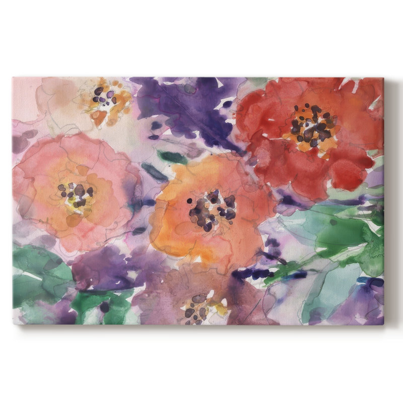Floral I glamour - Cavas enveloppés de galerie, 24 x 36