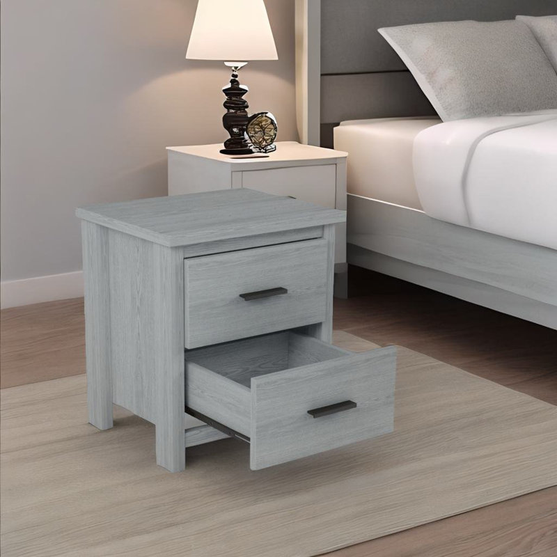 Table de chevet Couto, Gris