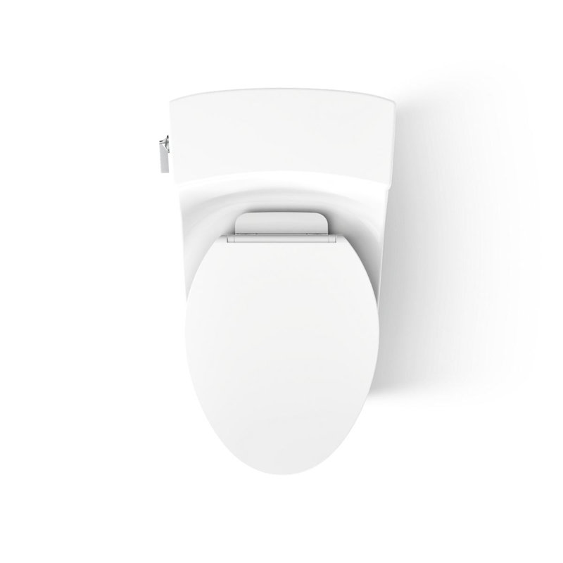 San Souci™ 1.28 GPF Water Efficient Round One-Piece toilet (Seat Not Included)