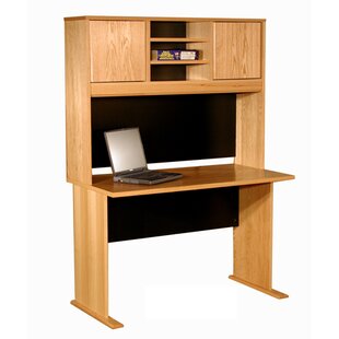 Office Credenza Desk with Hutch