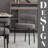 Sherpa Upholstered Metal Dining Chairs-1389094372-1355078510