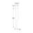 3.12'' H x 3.12'' W x 0.38'' D Plastic Chair Rail