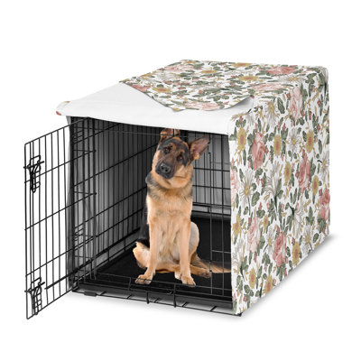 Housse de chenil pour chien Vintage Floral par Sweet Jojo Designs