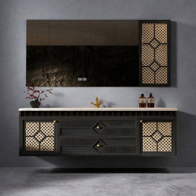 Armoire de salle de bain style français