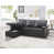 Black Faux Leather