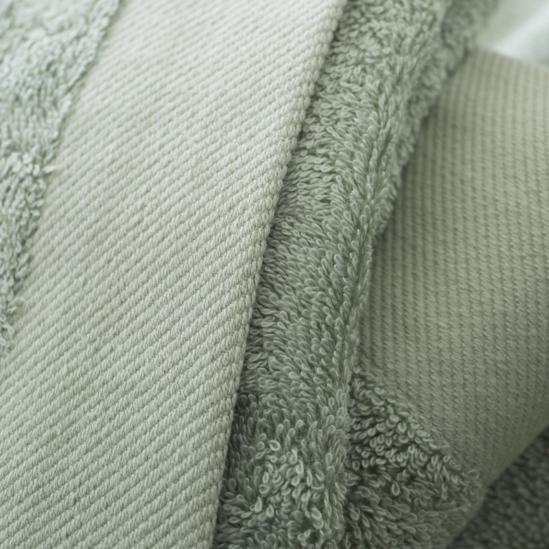 Bambo Cotton Blend Towels, Green