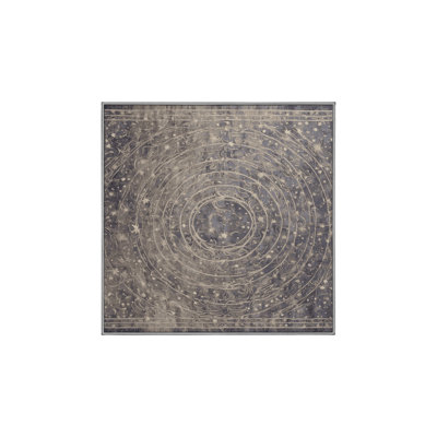 Machine Washable Gray Area Rug