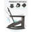 Delman HDPE Rocking Adirondack Chair-774634484