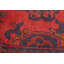Tapis de la zone en laine rouge 5 pi 1 po x 6 pi 6 po à la main one-of-kind-noué la 2010s esari turque Allaina