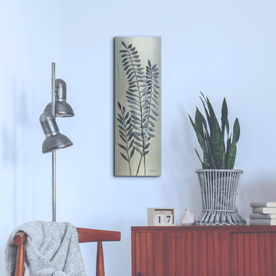  'Tall Fern 2' by Silvia Vassileva Metal Wall Art