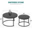 Ensemble de tables basses gigognes Sintered Stone-1785501447-1785501446