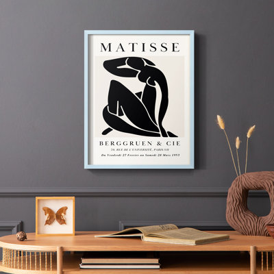 Matisse CDXC Framed Print - Solid Wood