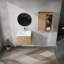 24" Wall-Mounted Bathroom Vanity With Sink and  Side Cabinets, Soft Close Doors