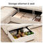 Canapé modulaire en U avec lit escamotable Kristi, canapé-lit modulaire avec rangement Kristi-131208631