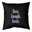 Coussin de style tableau noir Live Laugh Love-1110839131-1110839074-1155105078